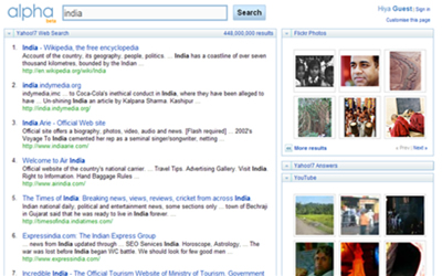 yahoo alpha search engine yahoo alpha search engine